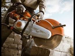 Бензопила по бетону, бензорезы и мотобуры STIHL