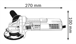 Угловые шлифмашины Bosch GWS 750 S [0601394121]  - фото 77034