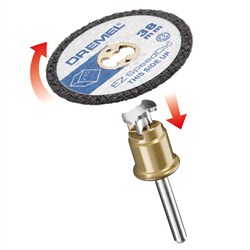 DREMEL® EZ SpeedClic: отрезные круги для пластмассы 5-Pack.  [2615S476JB] - фото 27905