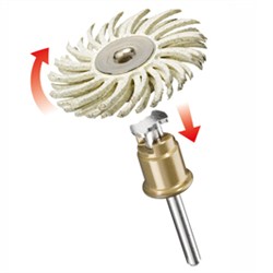 DREMEL® EZ SpeedClic: качественная абразивная щётка, зерно 120 [2615S472JA] - фото 28001