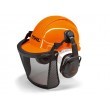 Защитный шлем Stihl ECONOMY с сеткой и наушниками