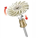 DREMEL® EZ SpeedClic: качественная абразивная щётка, зерно 120 [2615S472JA]